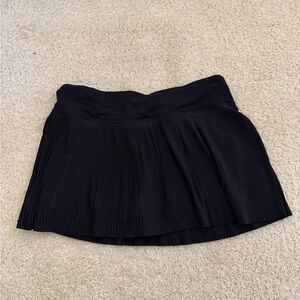 Lululemon Athletica Black Mini Skirt